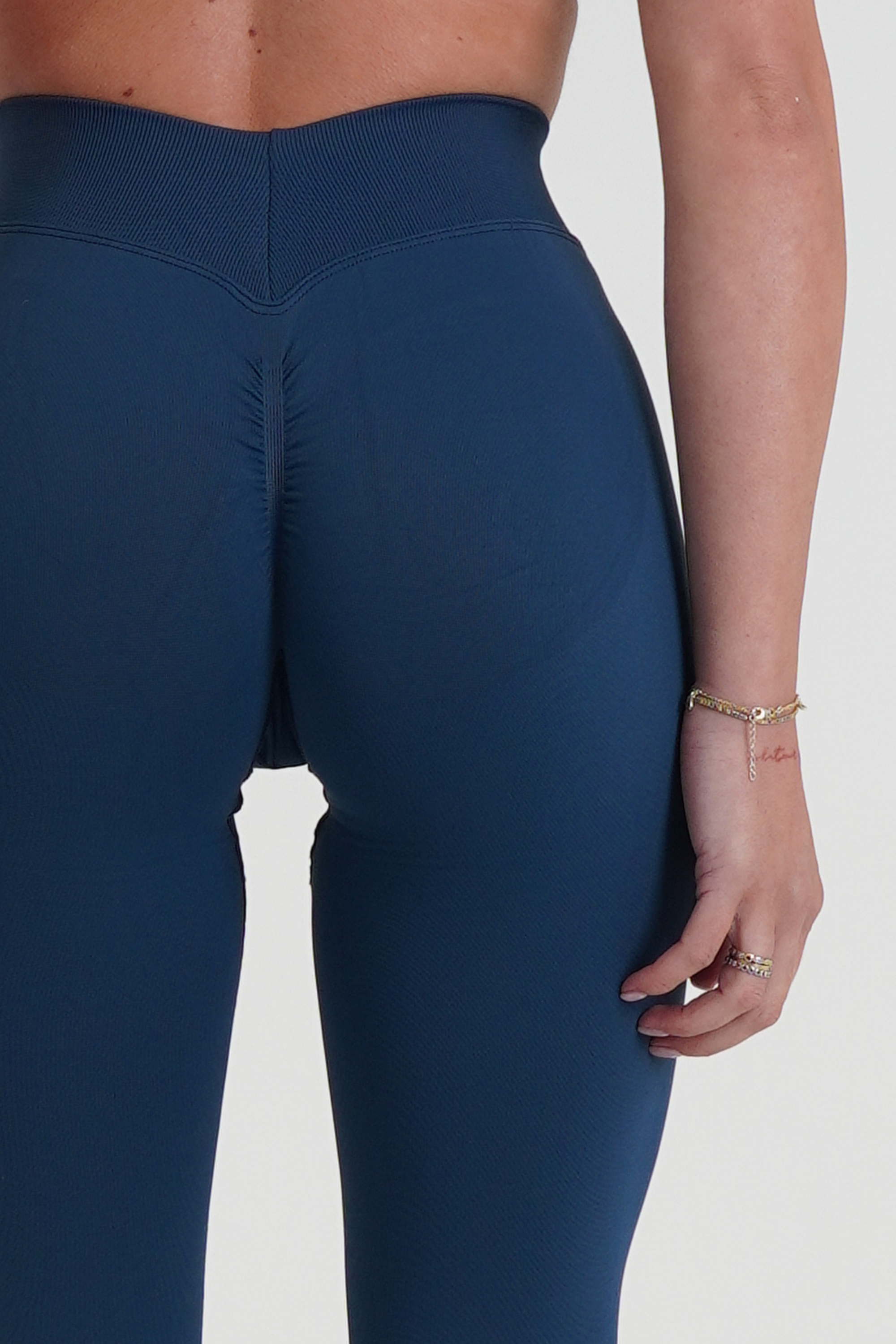 SERENITY SEAMLESS LEGGINGS - DEEP BLUE