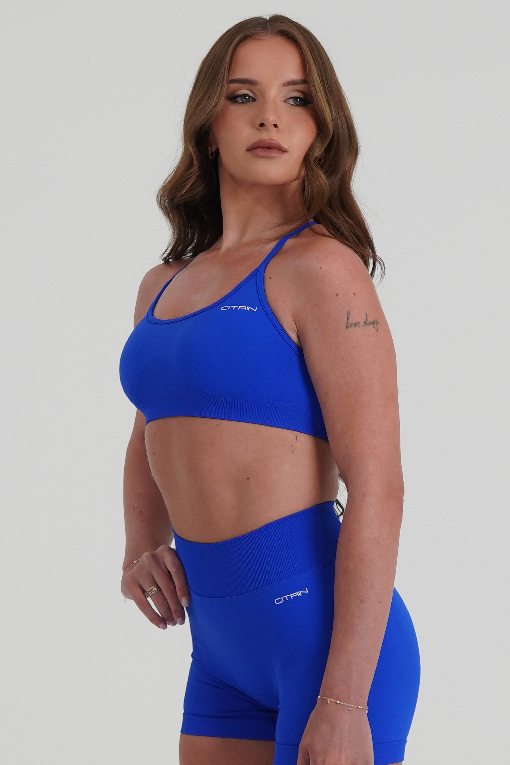 SERENITY SEAMLESS BRA - ROYAL BLUE