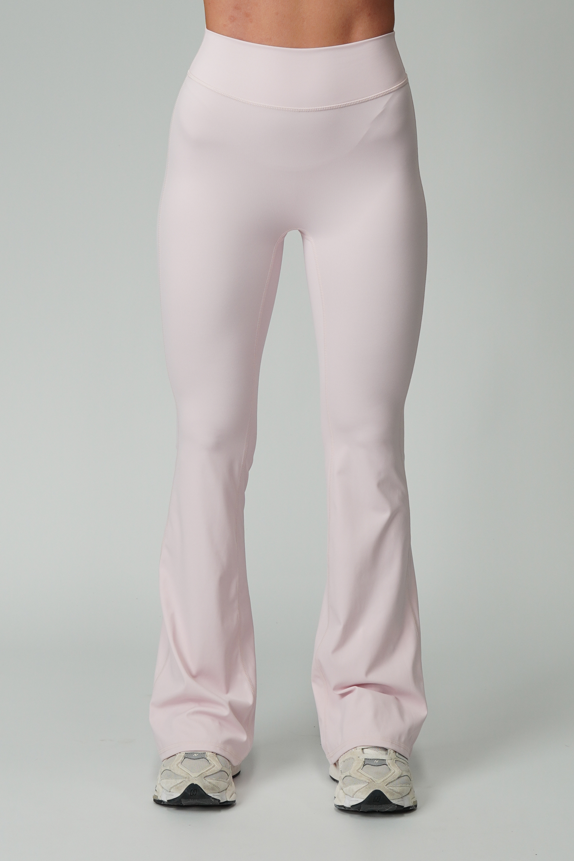 ESSENCE FLARE LEGGINGS - SOFT PINK