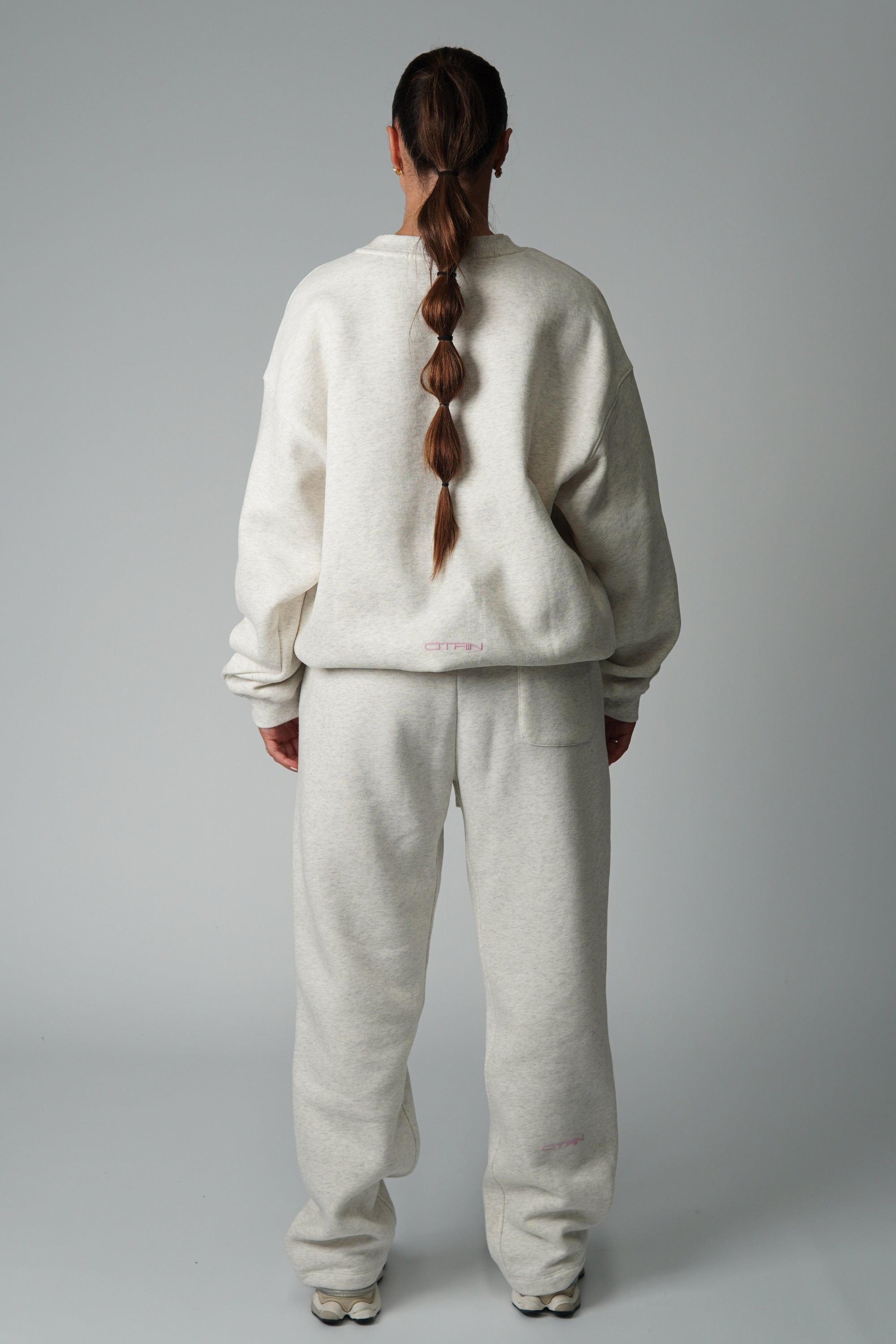 STARGIRL CREW NECK JUMPER - OAT MARL