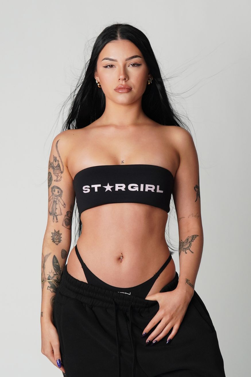 STARGIRL BANDEAU - BLACK
