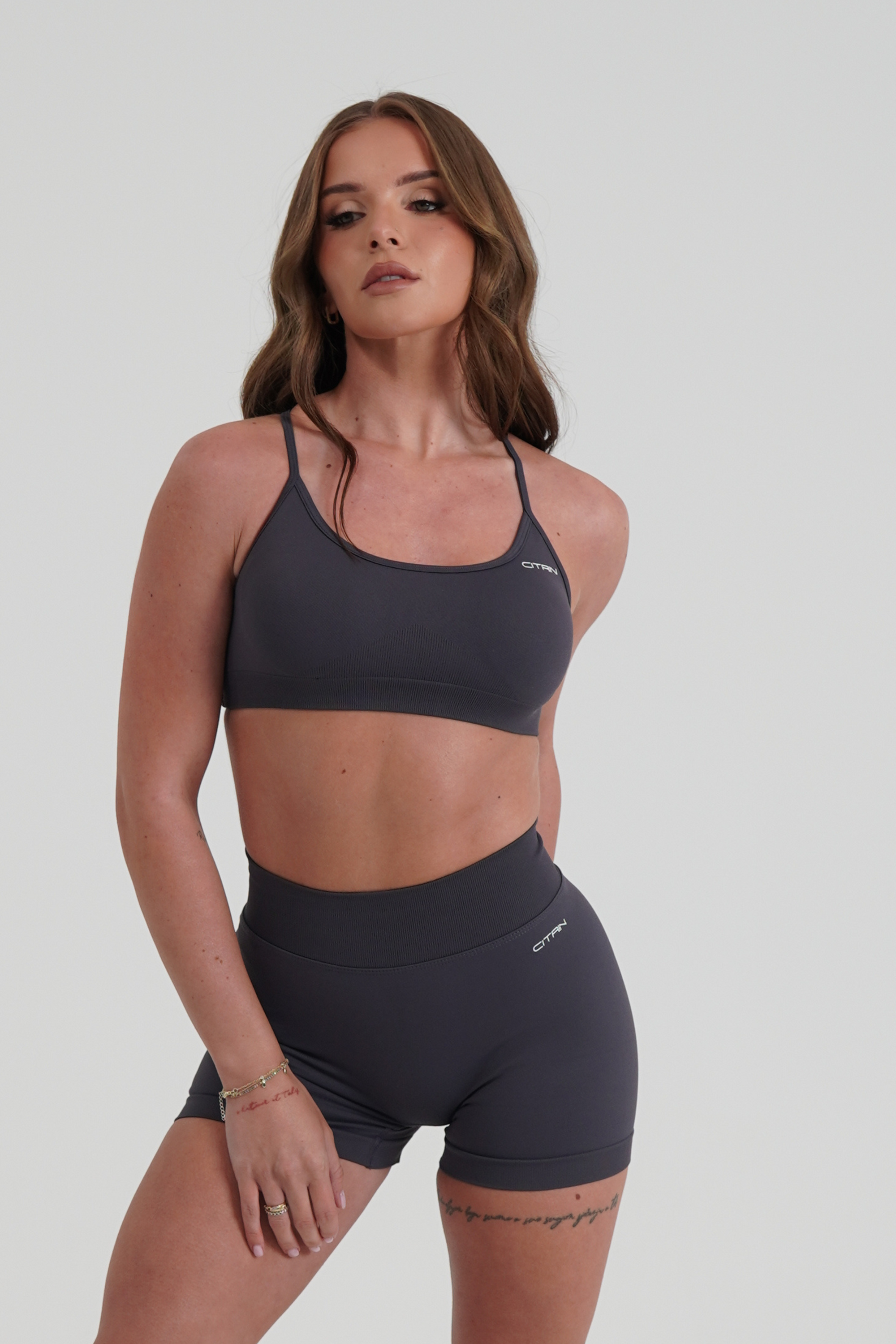 SERENITY SEAMLESS BRA - GREY