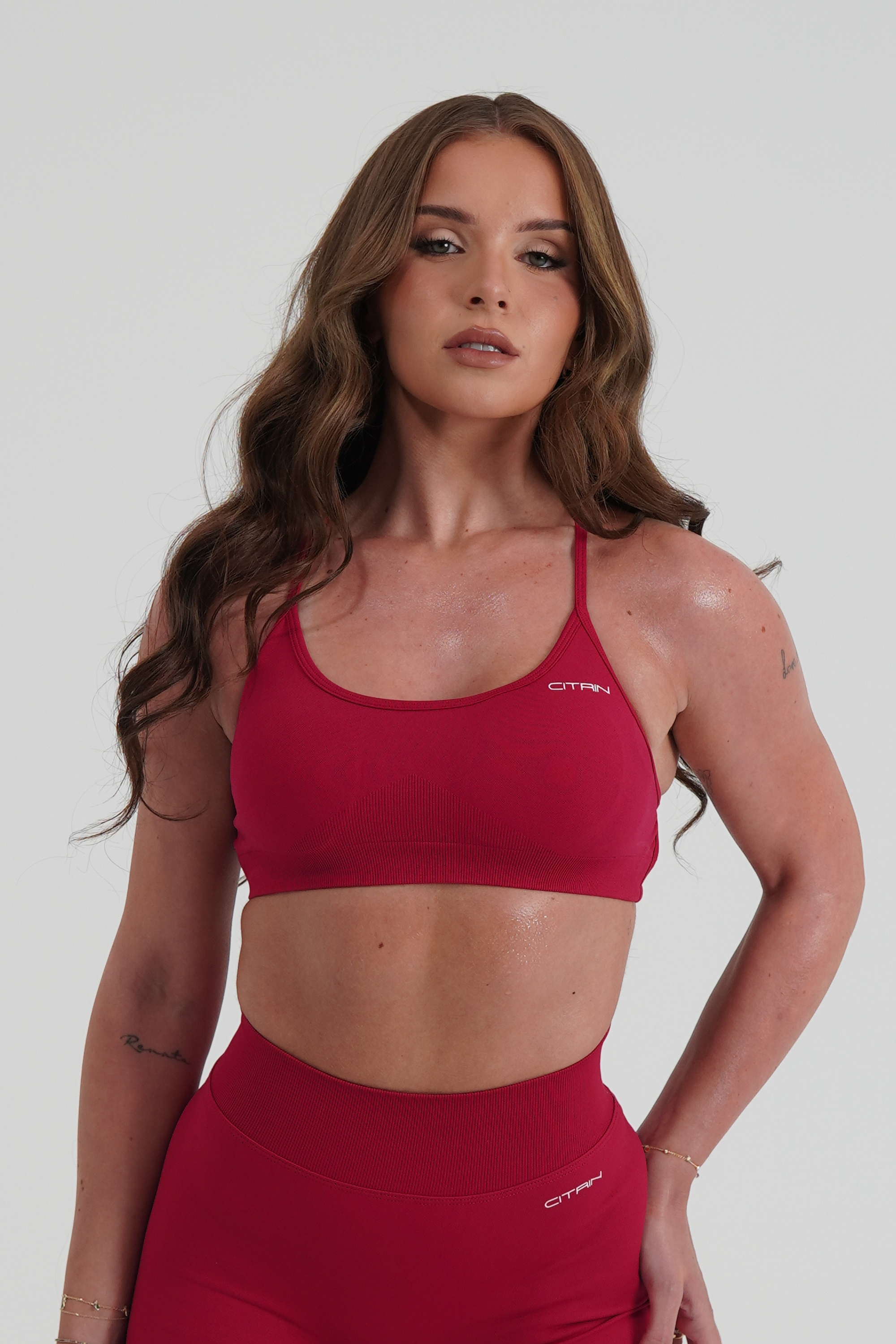 SERENITY SEAMLESS BRA - BERRY
