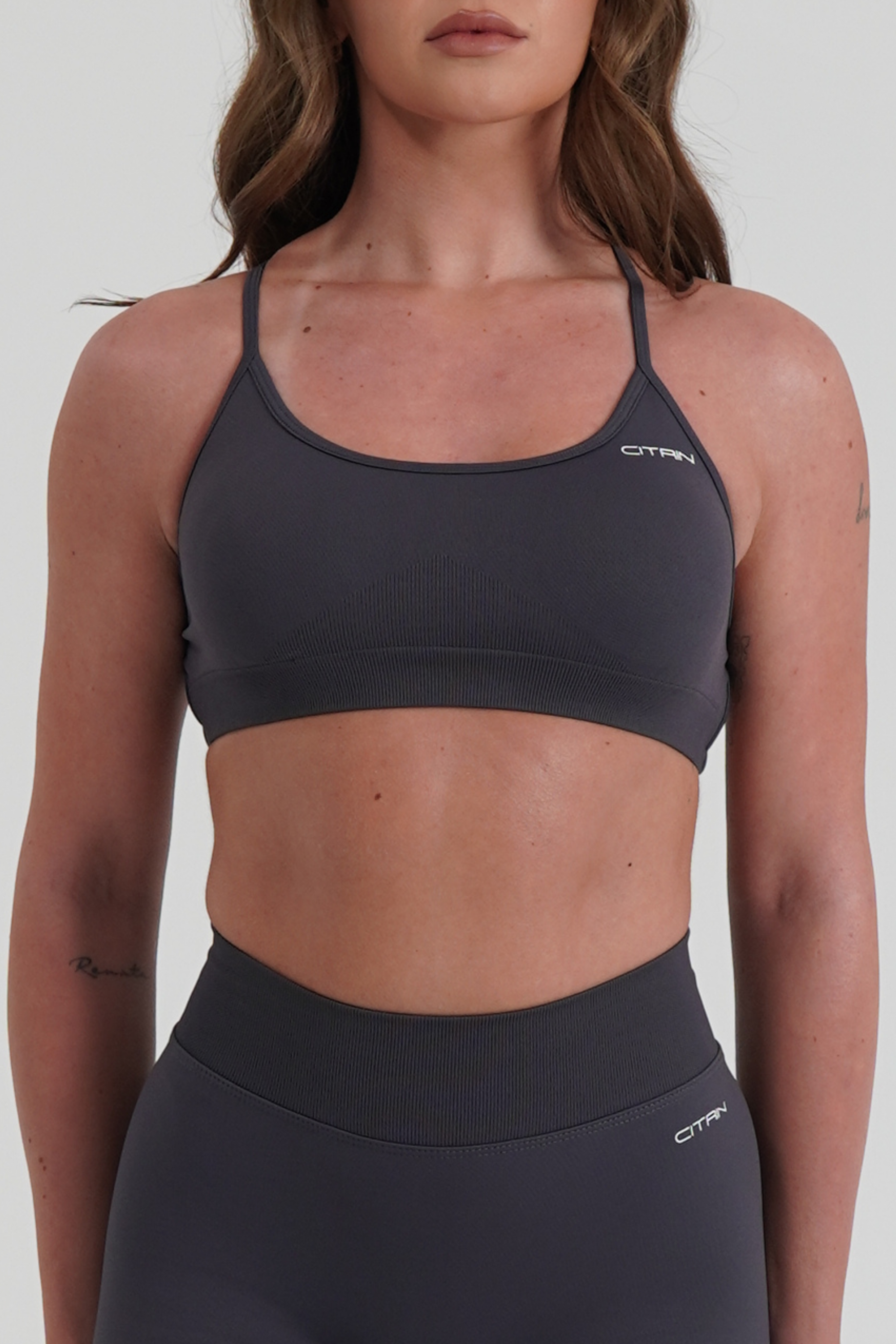 SERENITY SEAMLESS BRA - GREY