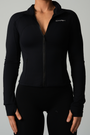 PILATES ESSENCE CONTOUR JACKET - BLACK