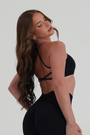 SERENITY SEAMLESS BRA - BLACK