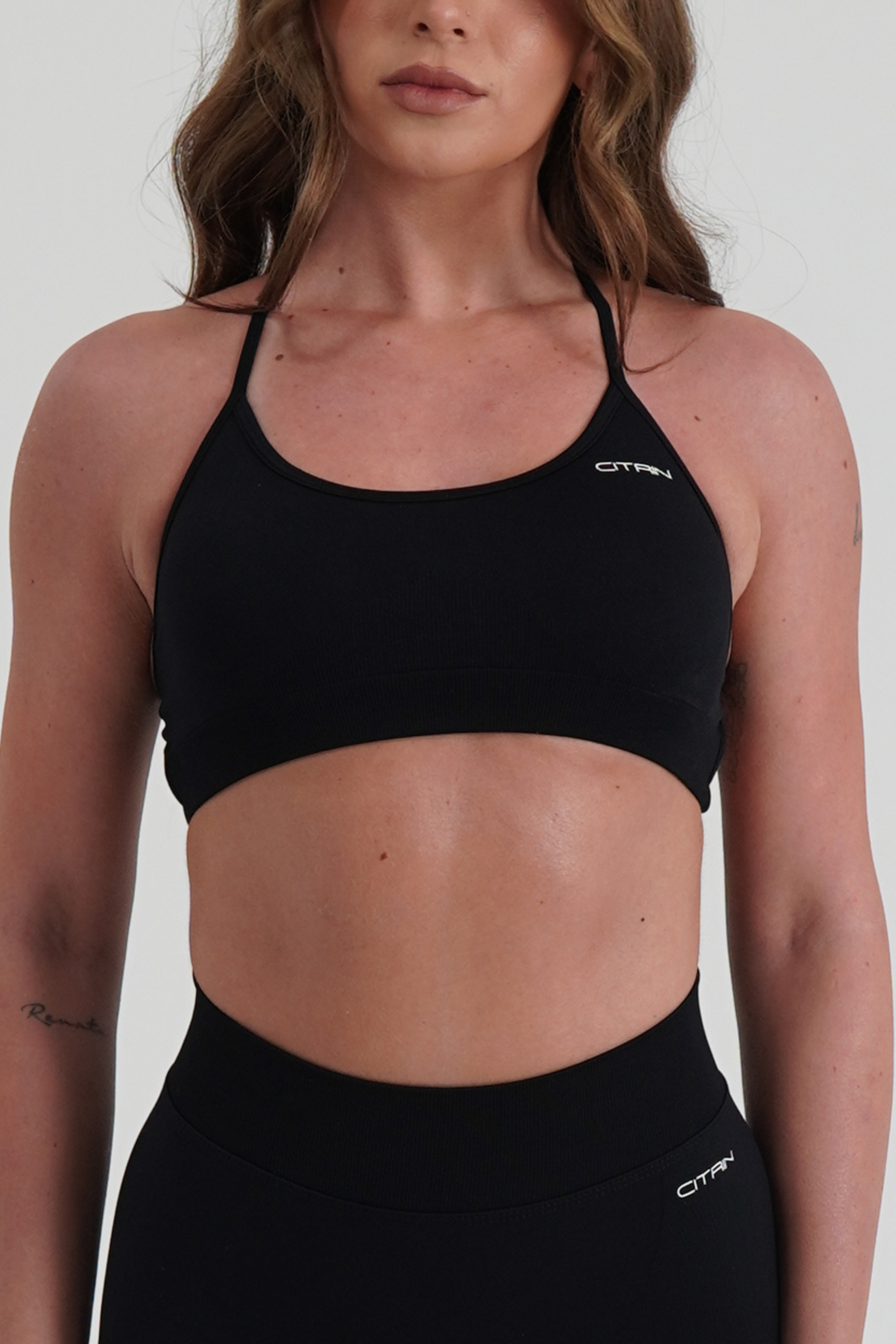 SERENITY SEAMLESS BRA - BLACK