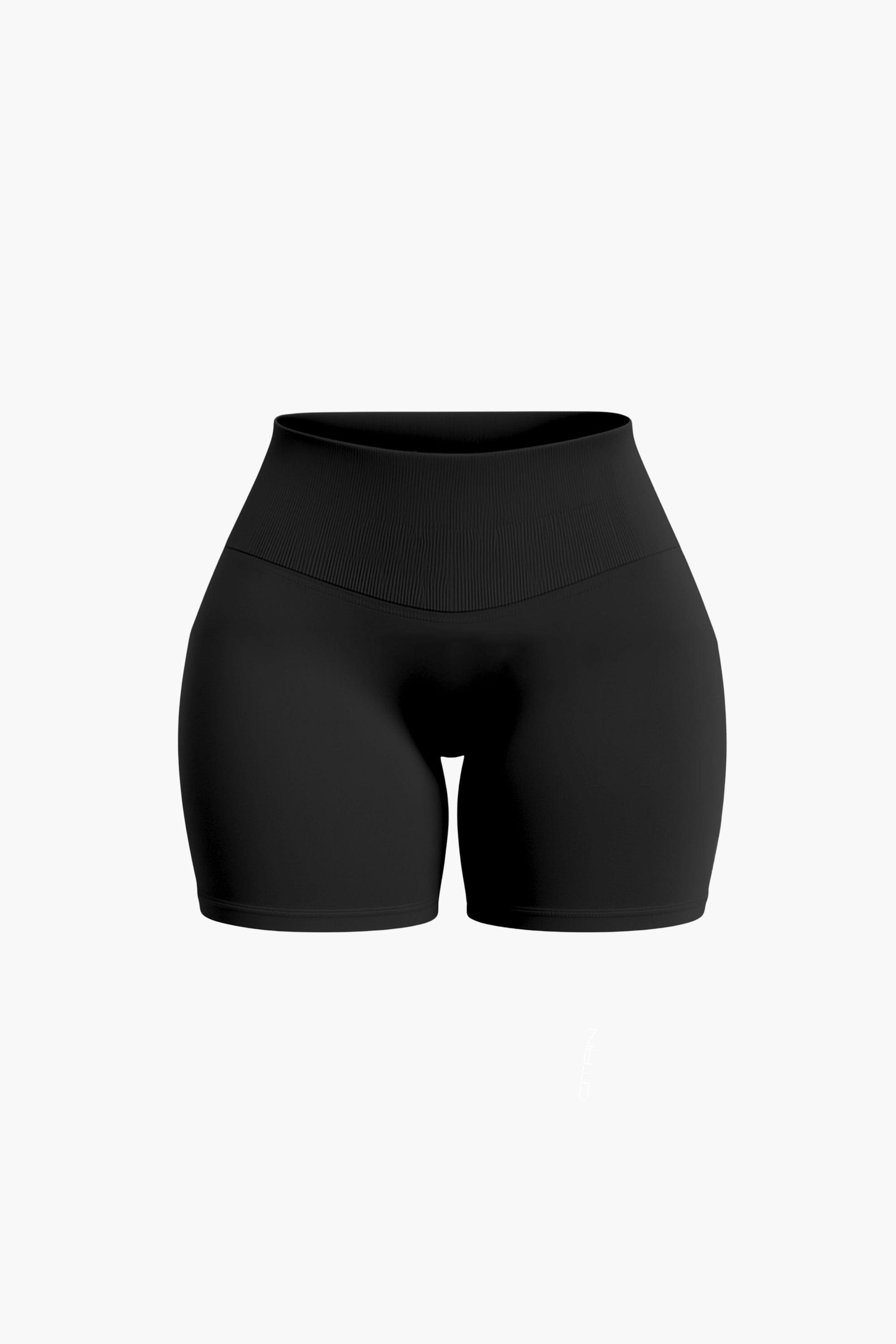 TRUE SHAPE 4.5" SHORT - BLACK