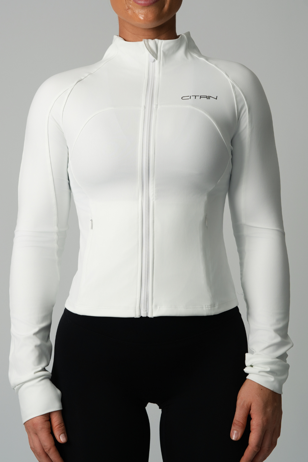 PILATES ESSENCE CONTOUR JACKET - WHITE