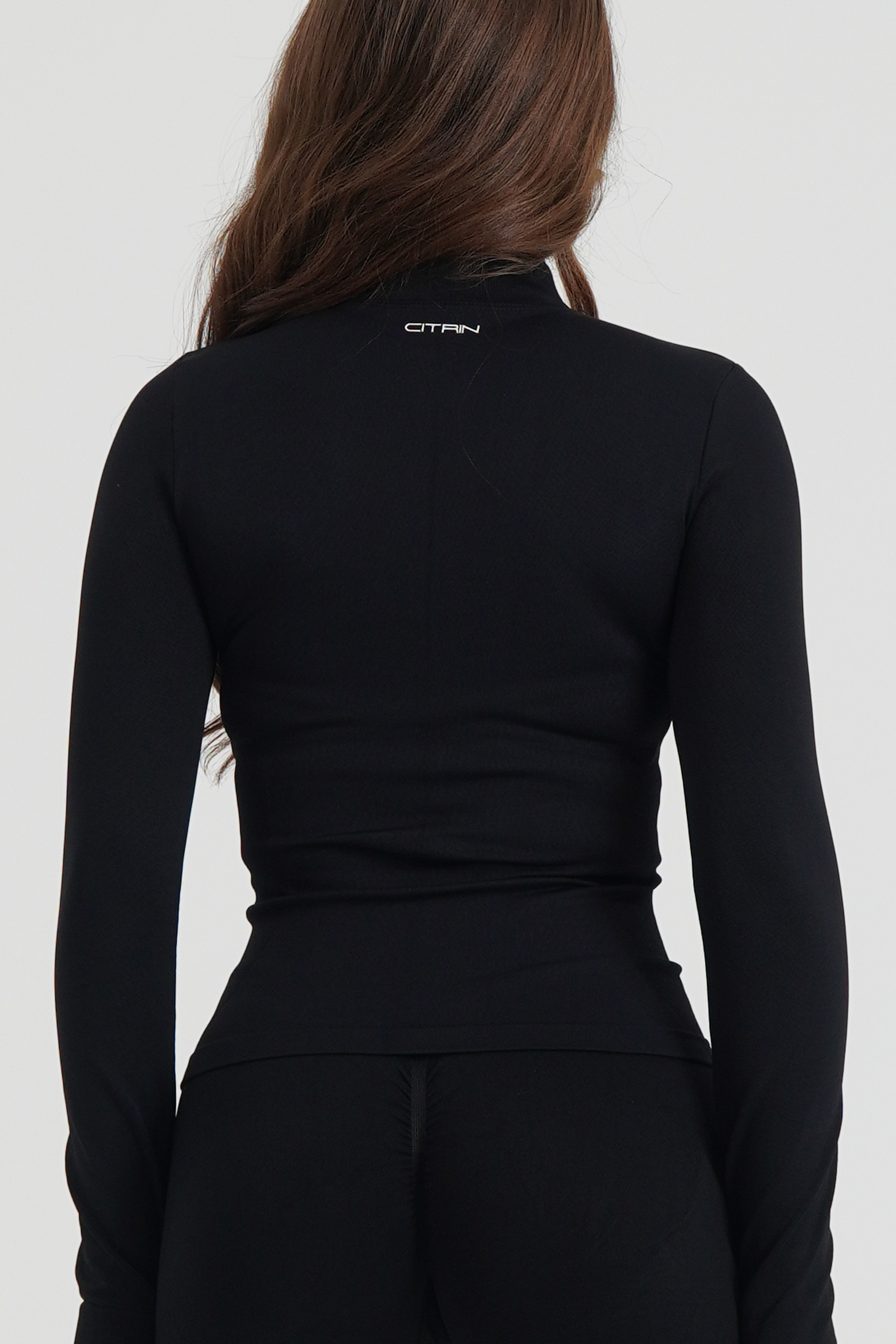 SERENITY SEAMLESS JACKET - BLACK