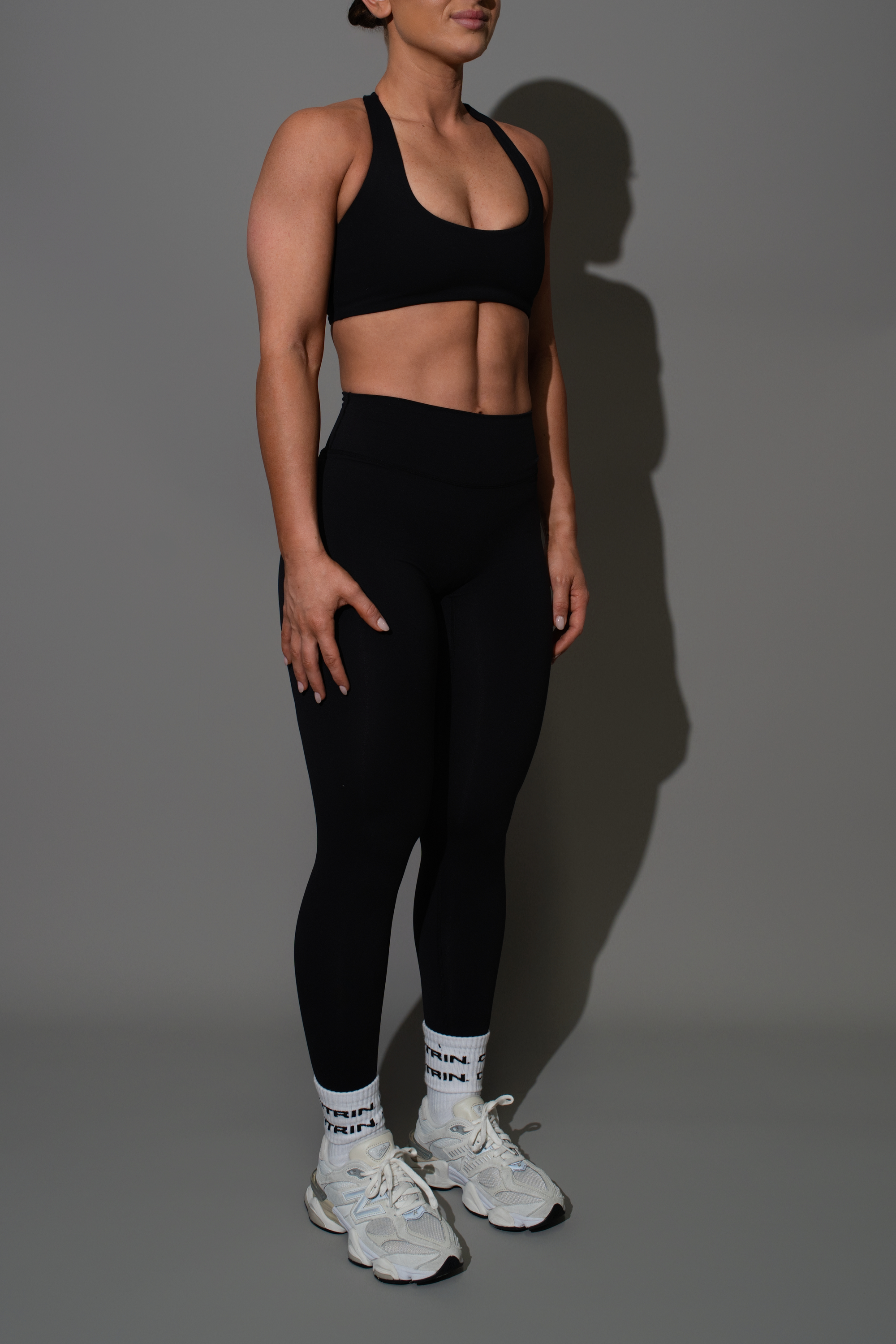 BASIC. SS NON-SCRUNCH LEGGING - BLACK