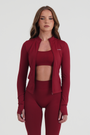 SERENITY SEAMLESS JACKET - WINE