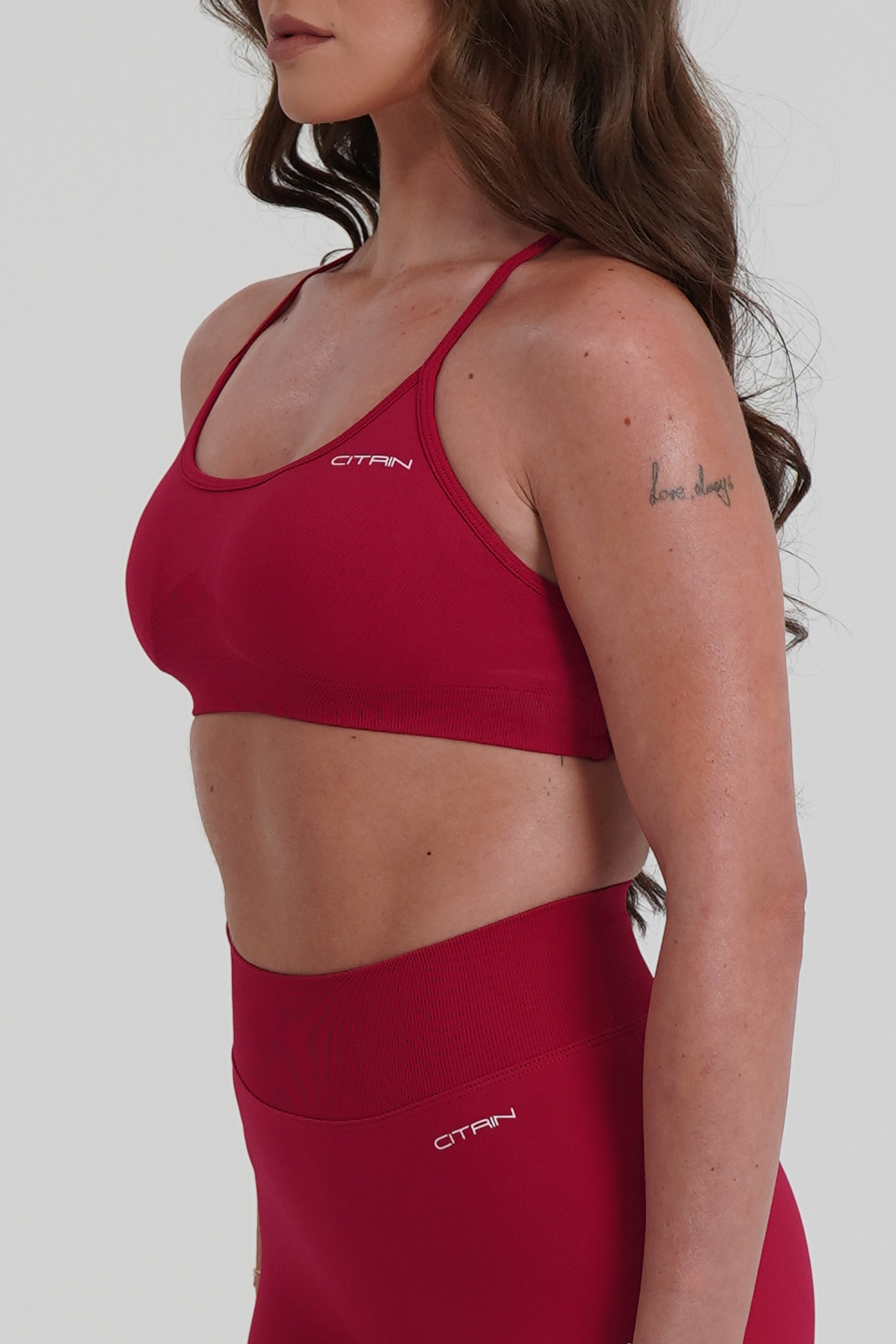 SERENITY SEAMLESS BRA - BERRY