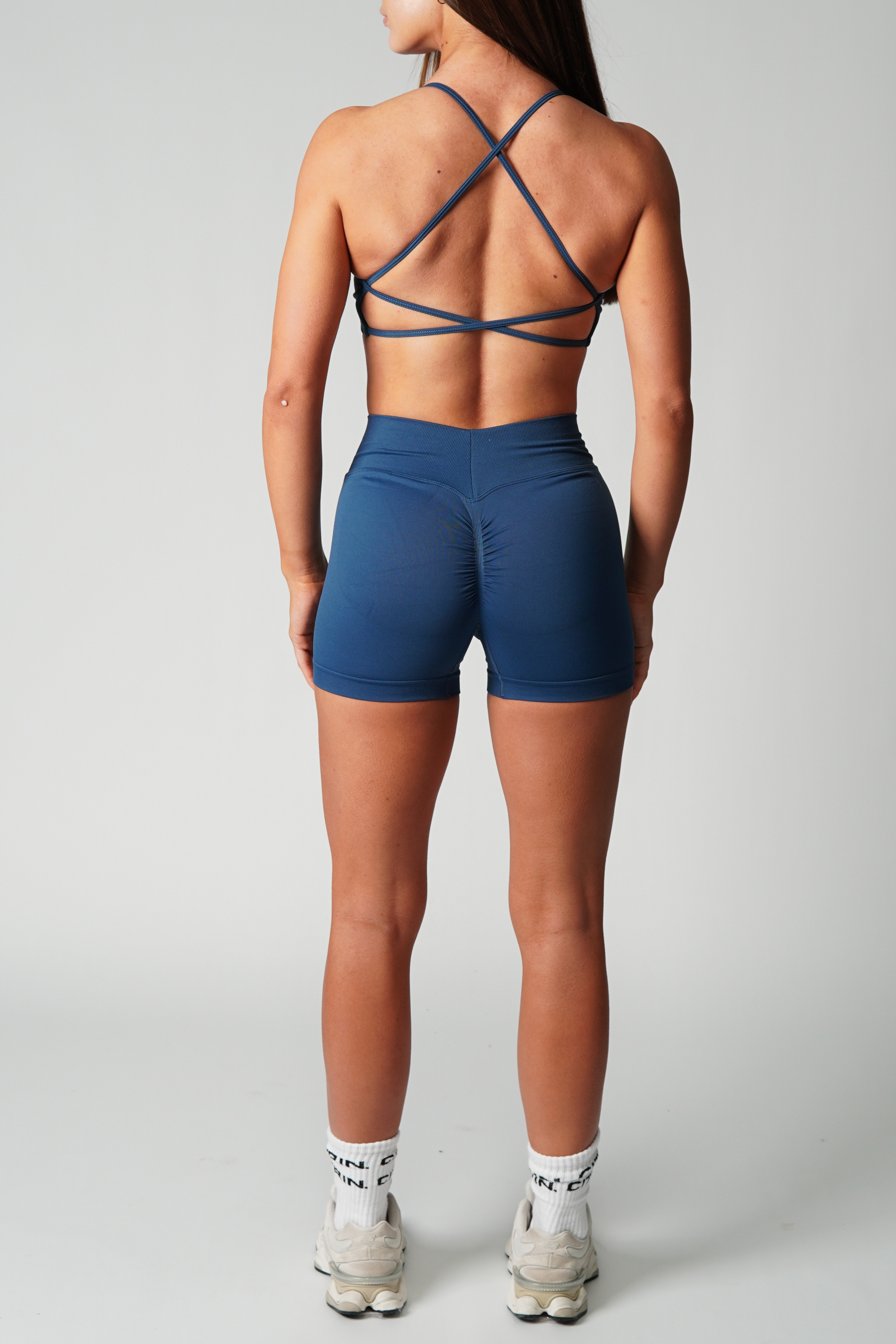 SERENITY SEAMLESS BRA - DEEP BLUE