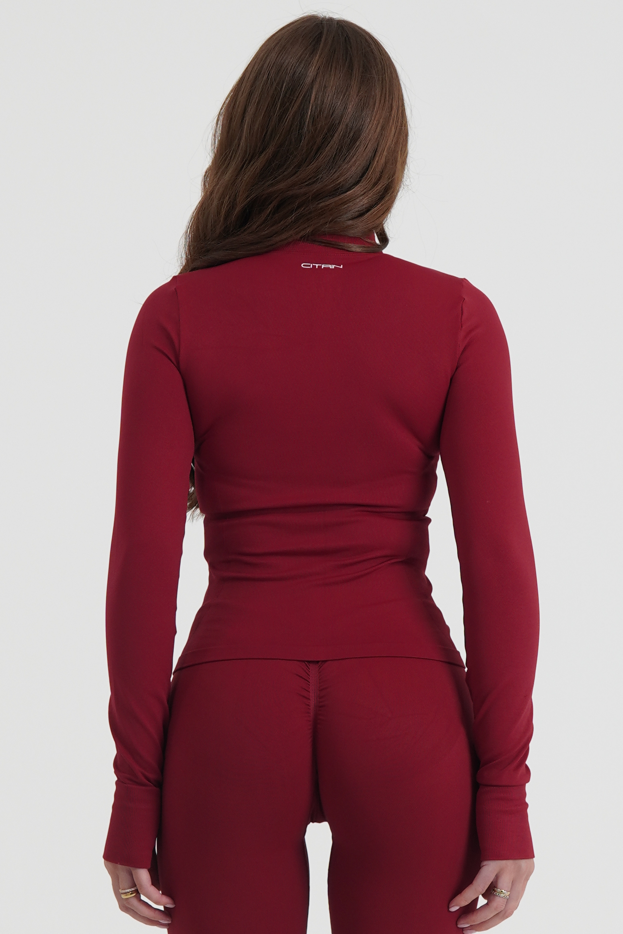 SERENITY SEAMLESS JACKET - WINE
