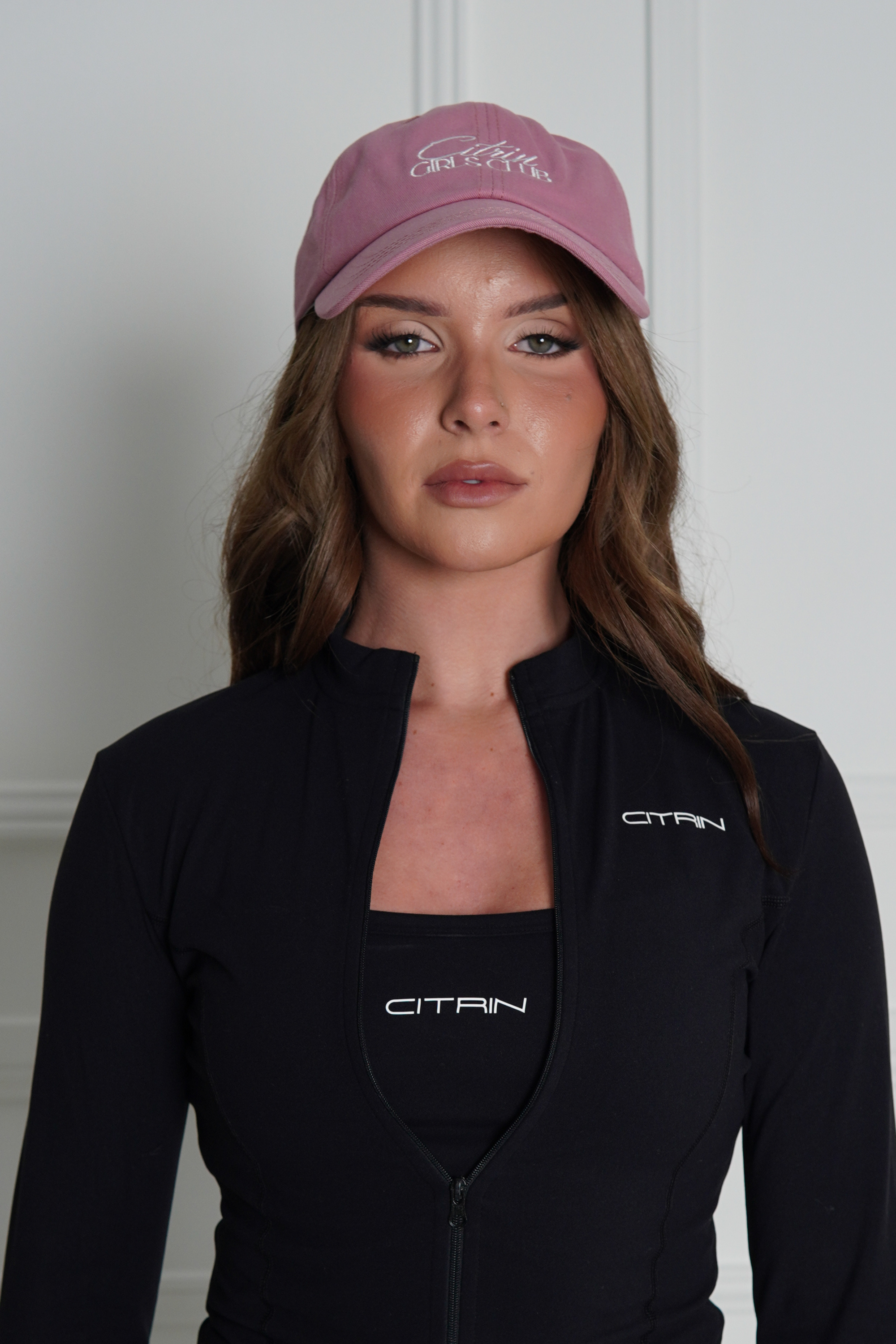 GIRLS CLUB SOFT FIT CAP - DUSTY PINK