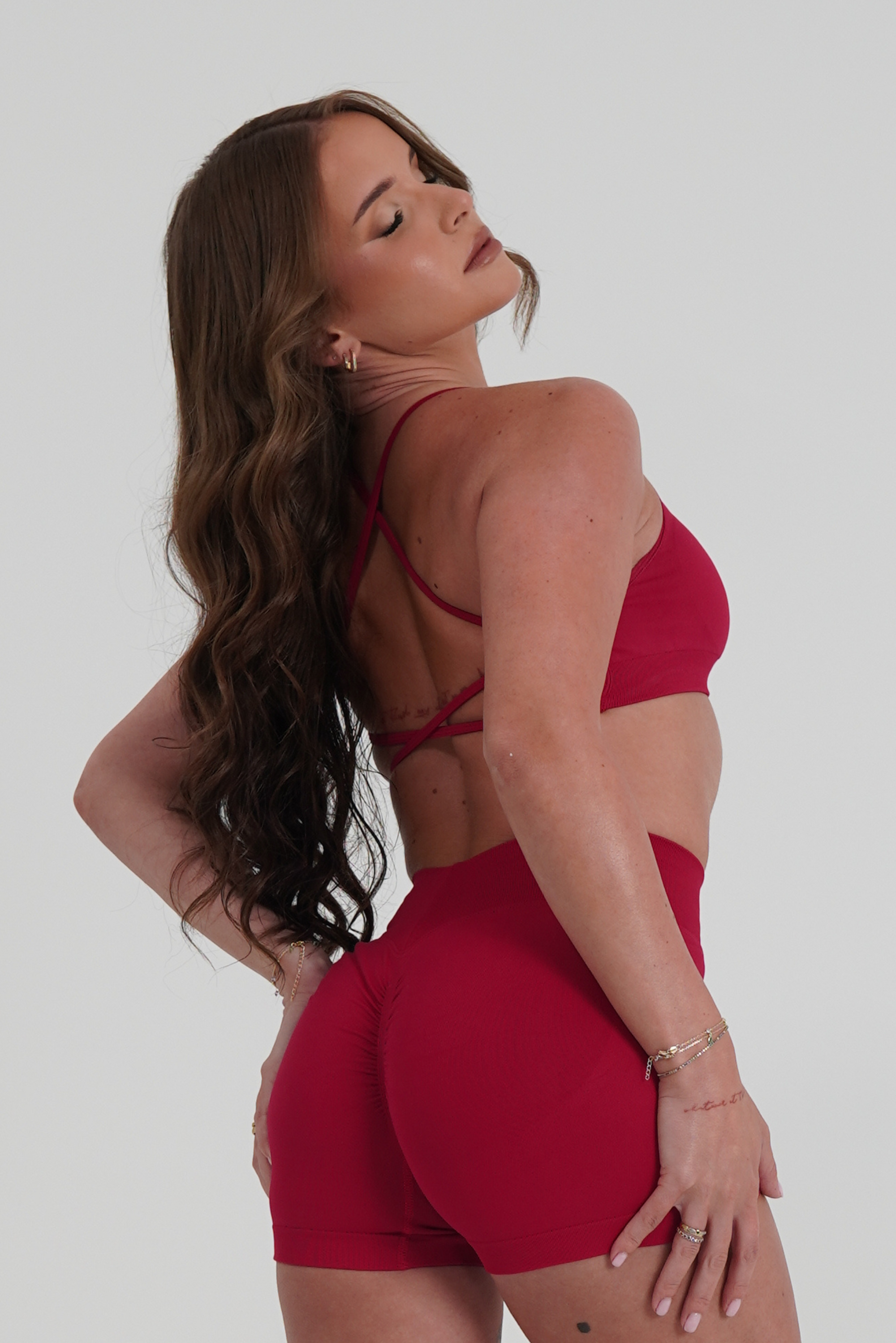 SERENITY SEAMLESS BRA - BERRY