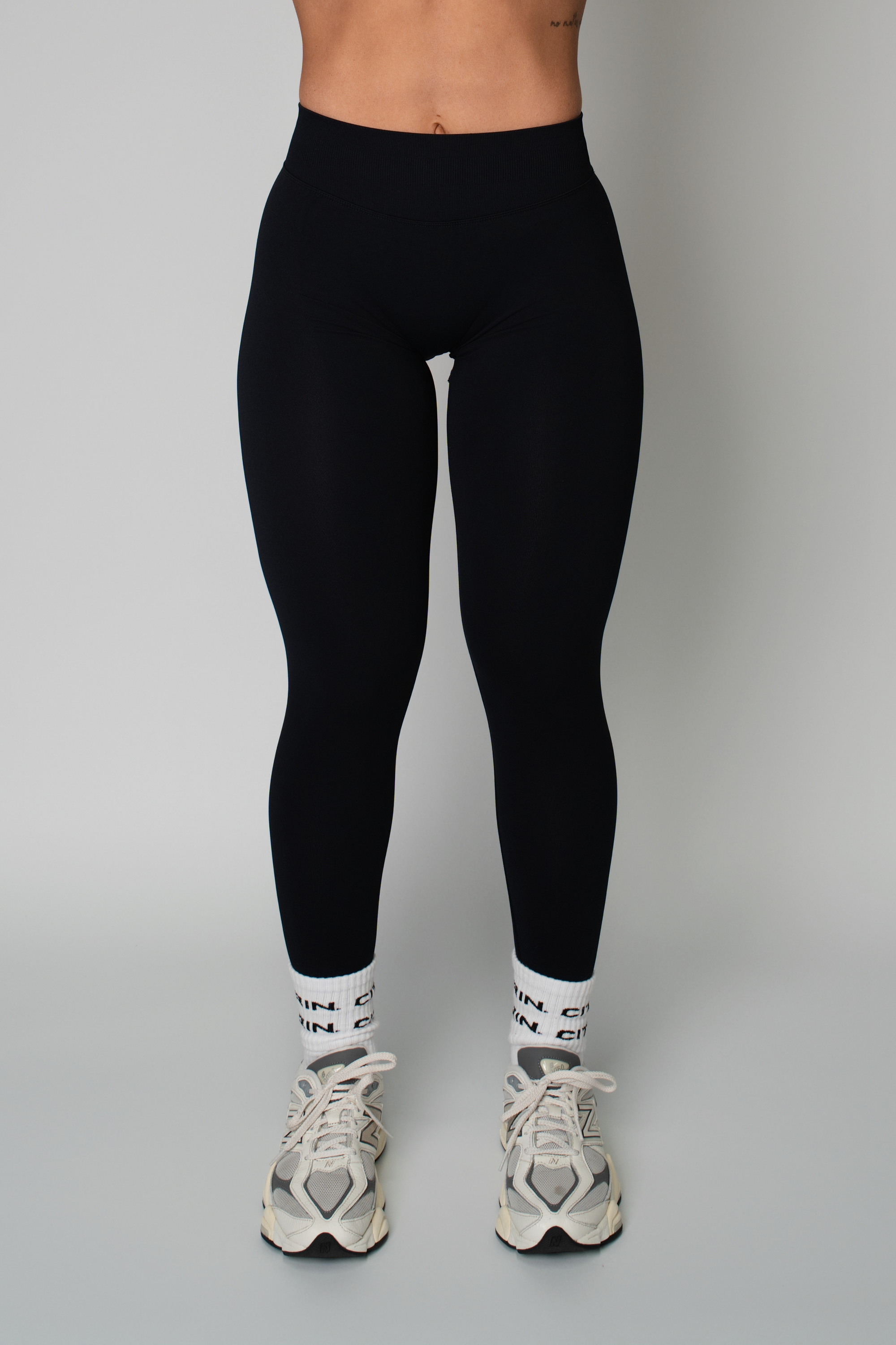 TRUE SHAPE FULL LENGTH LEGGINGS - BLACK