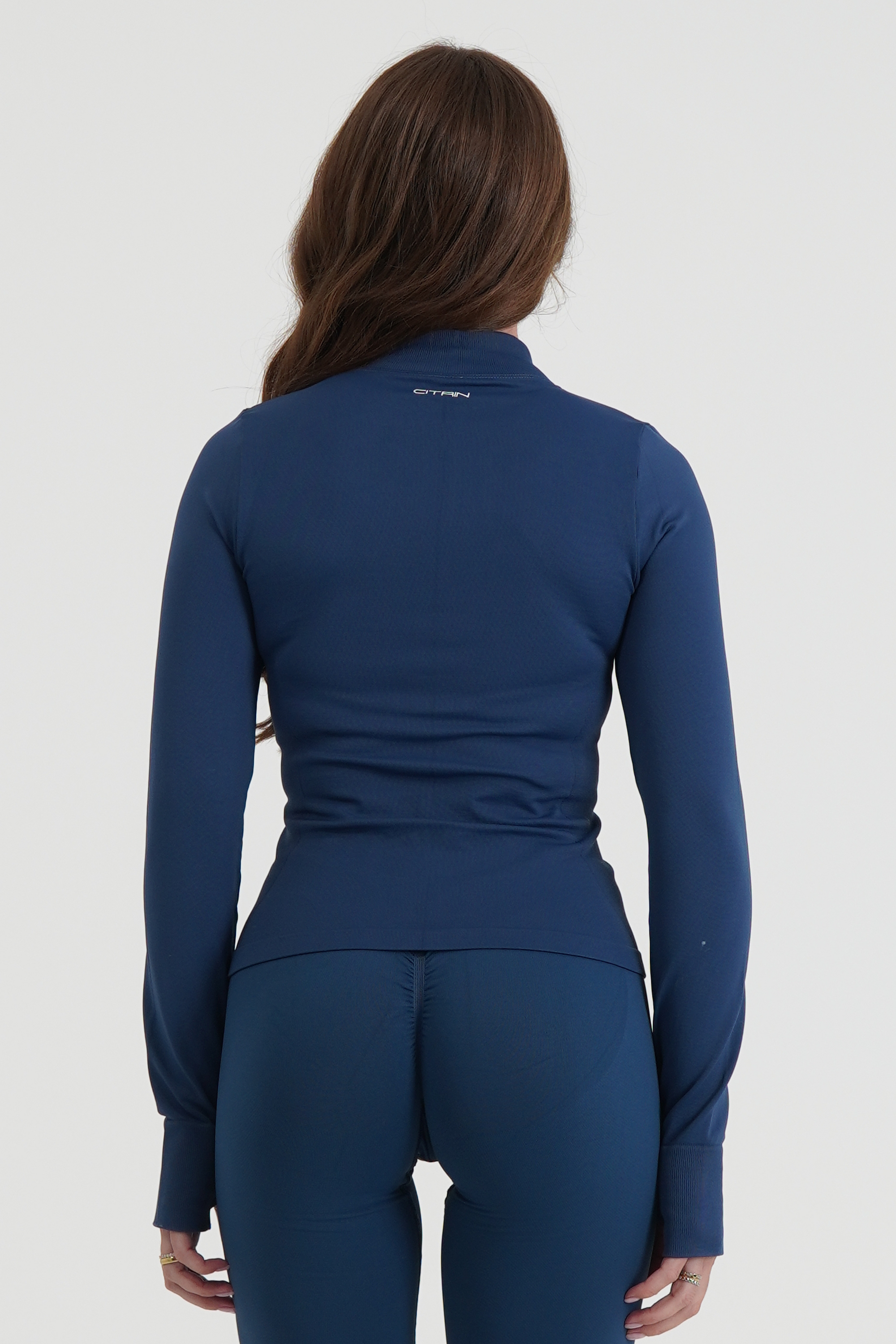 SERENITY SEAMLESS JACKET - DEEP BLUE