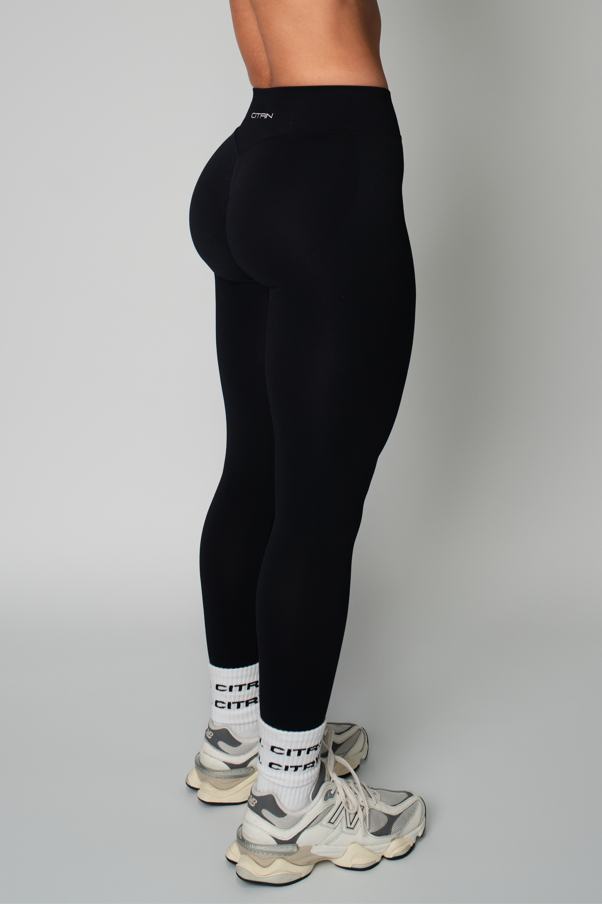 TRUE SHAPE FULL LENGTH LEGGINGS - BLACK