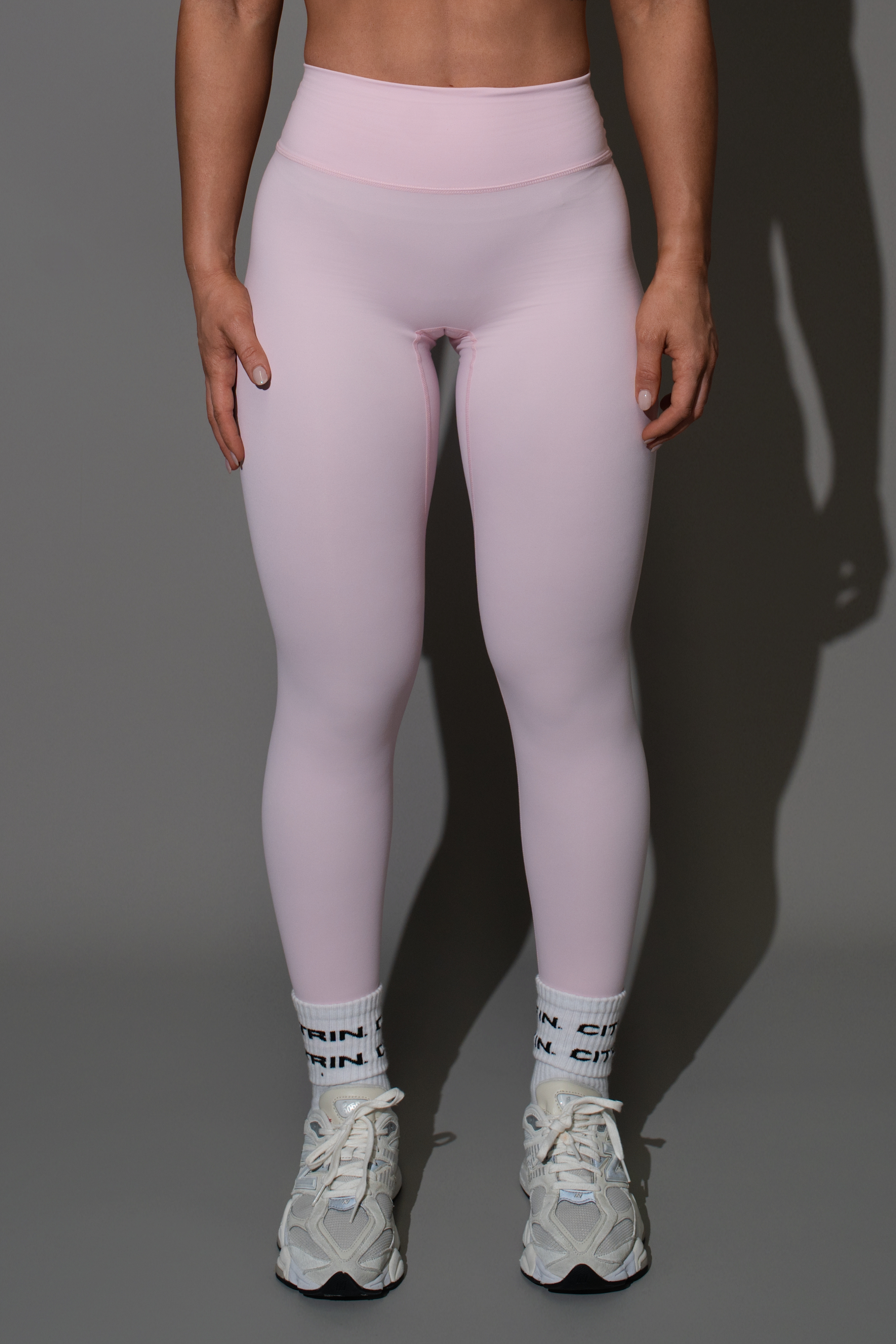 BASIC. SS NON-SCRUNCH LEGGING - SOFT PINK
