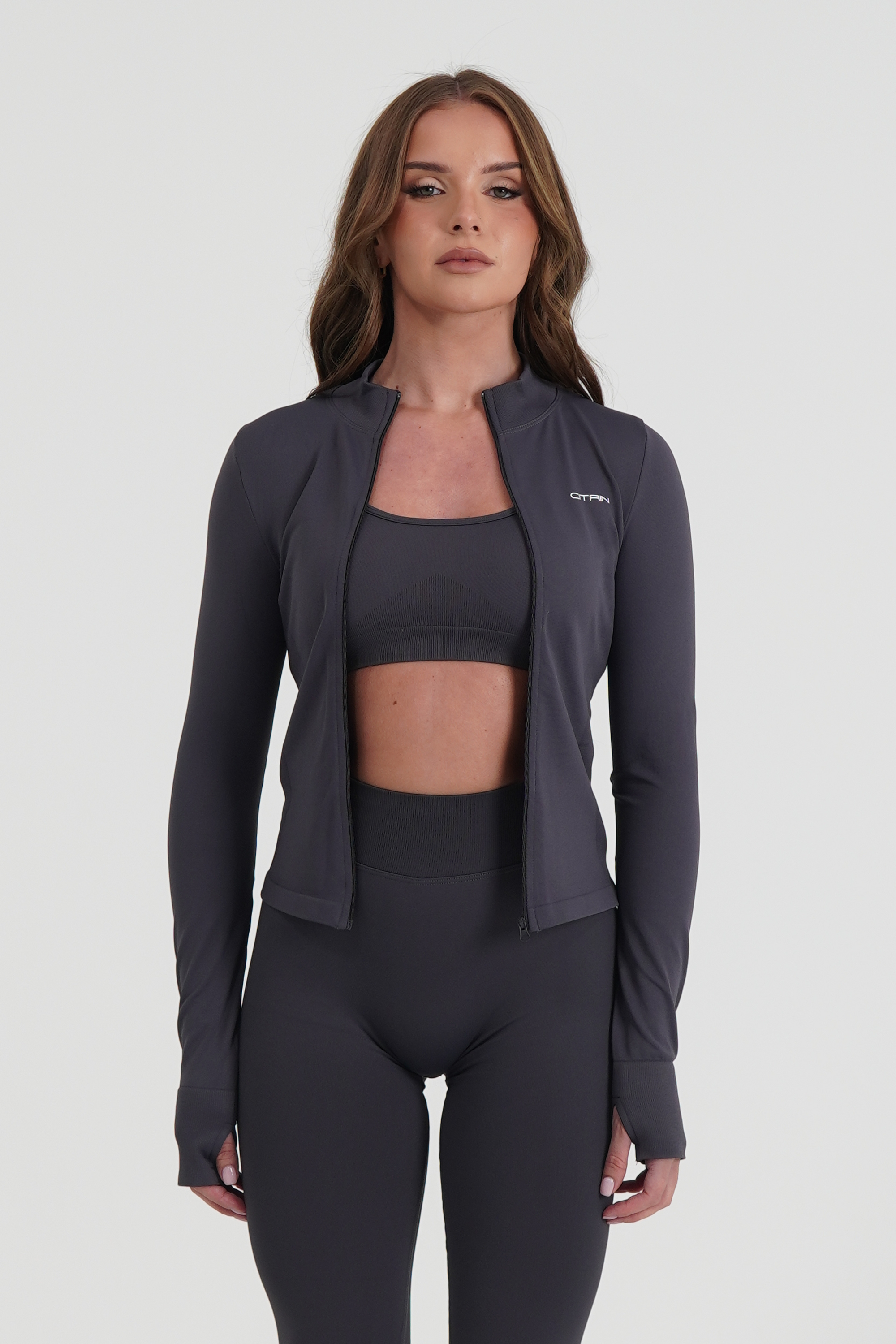 SERENITY SEAMLESS JACKET - GREY