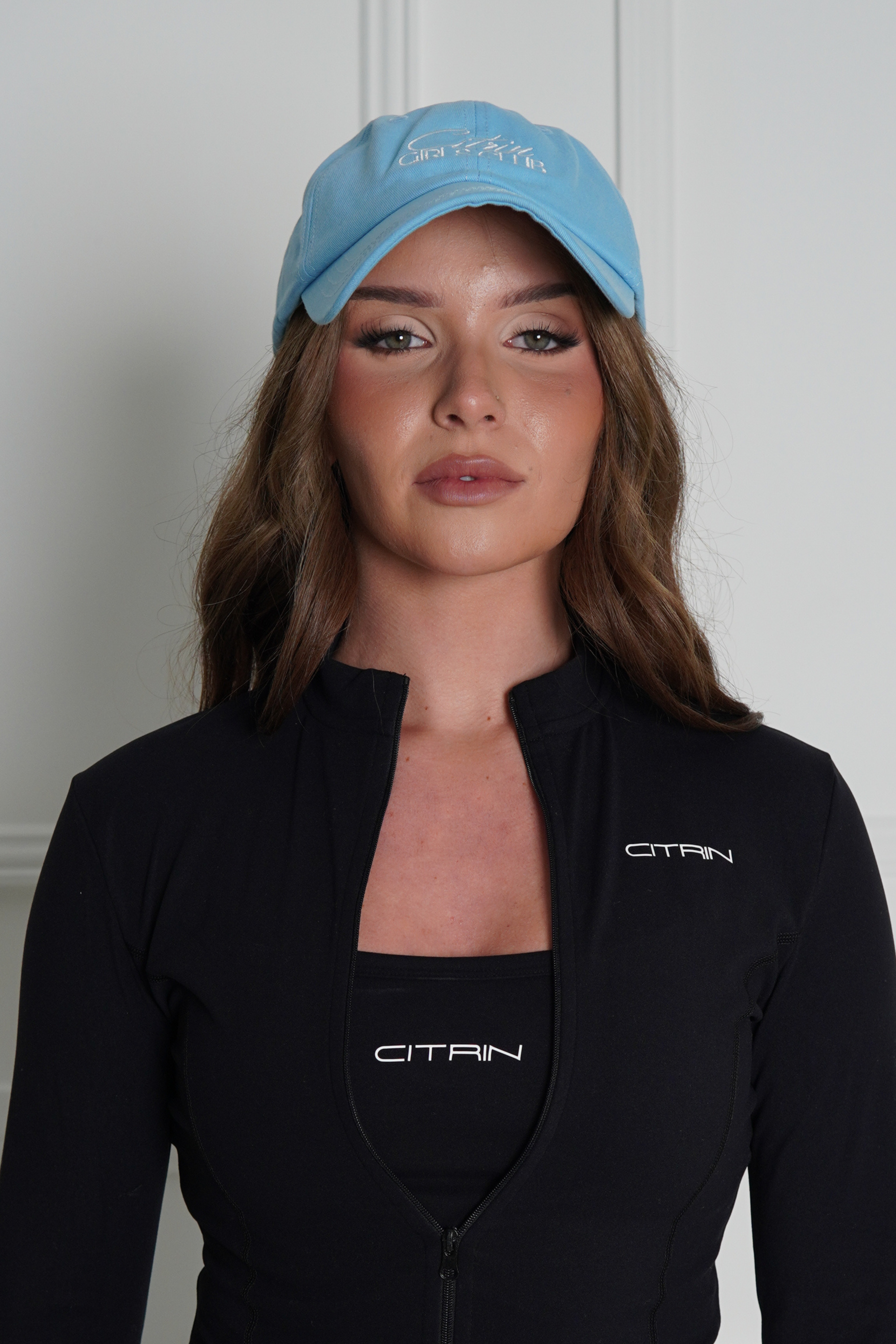 GIRLS CLUB SOFT FIT CAP - SKY BLUE