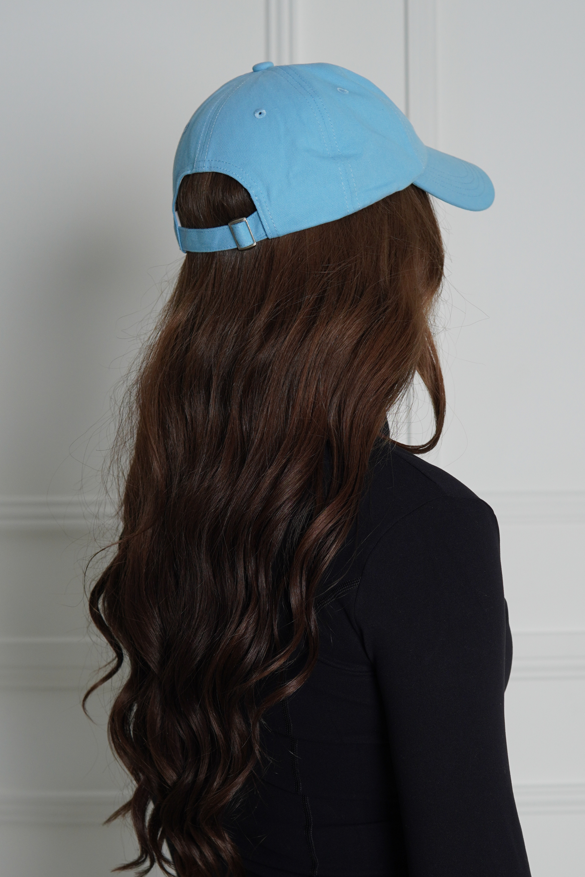 GIRLS CLUB SOFT FIT CAP - SKY BLUE