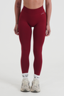 SERENITY SEAMLESS LEGGINGS - WINE