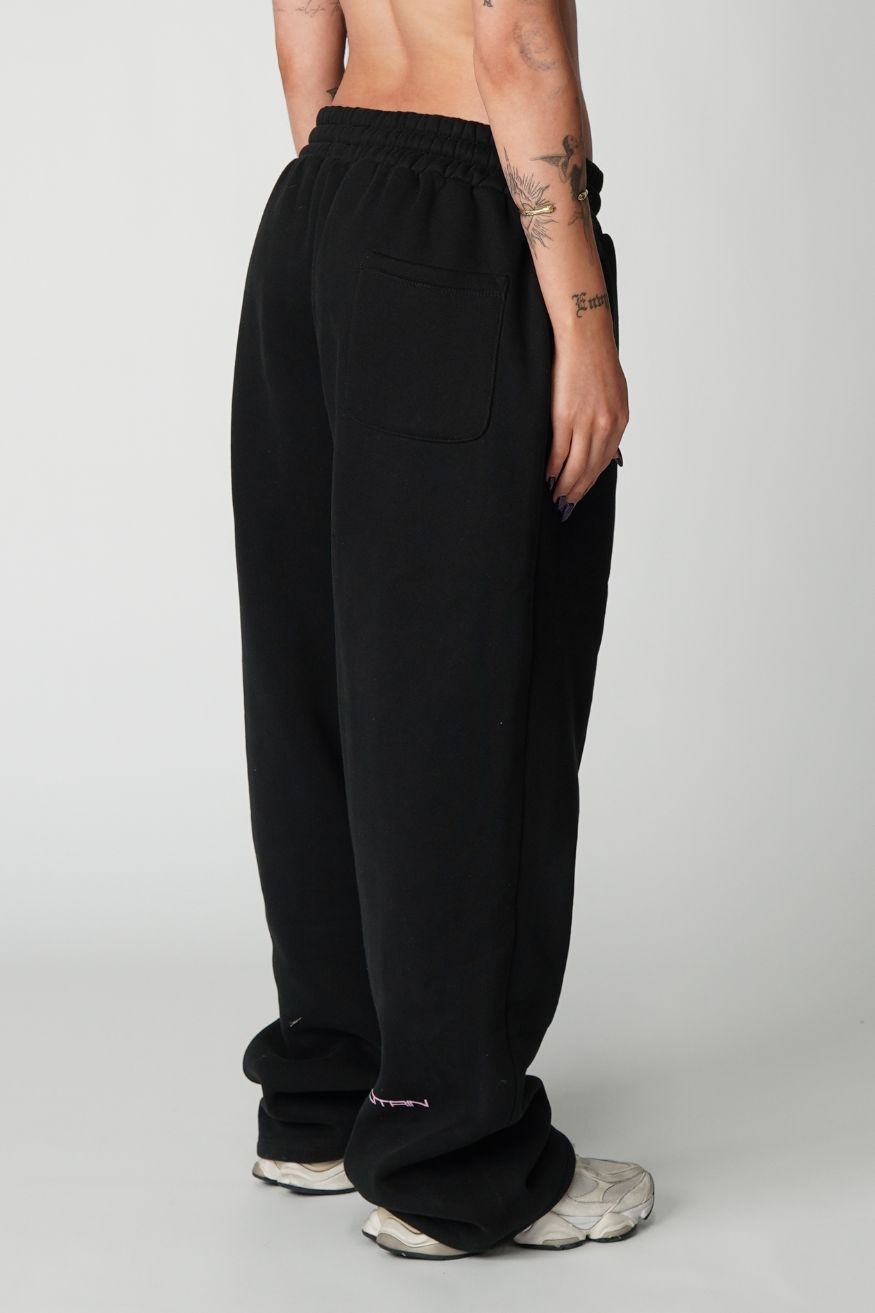 STARGIRL STRAIGHT LEG JOGGER - BLACK EDITION