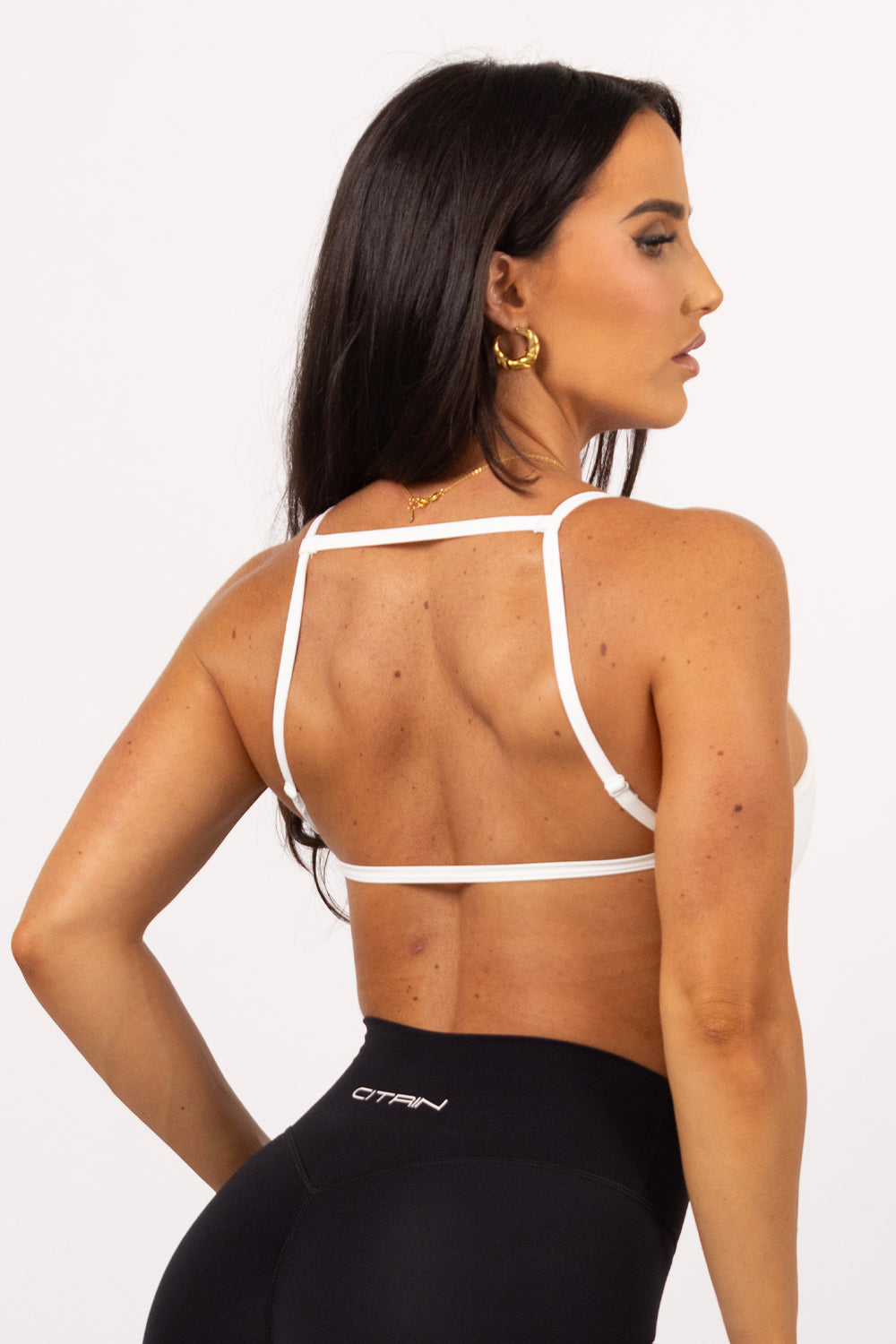 MON CHÉRI Minimal Bra - White