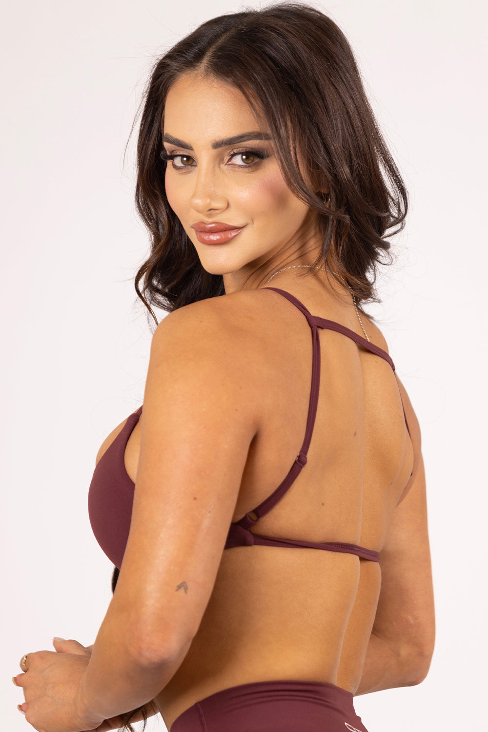 MON CHÉRI Minimal Bra - Wine