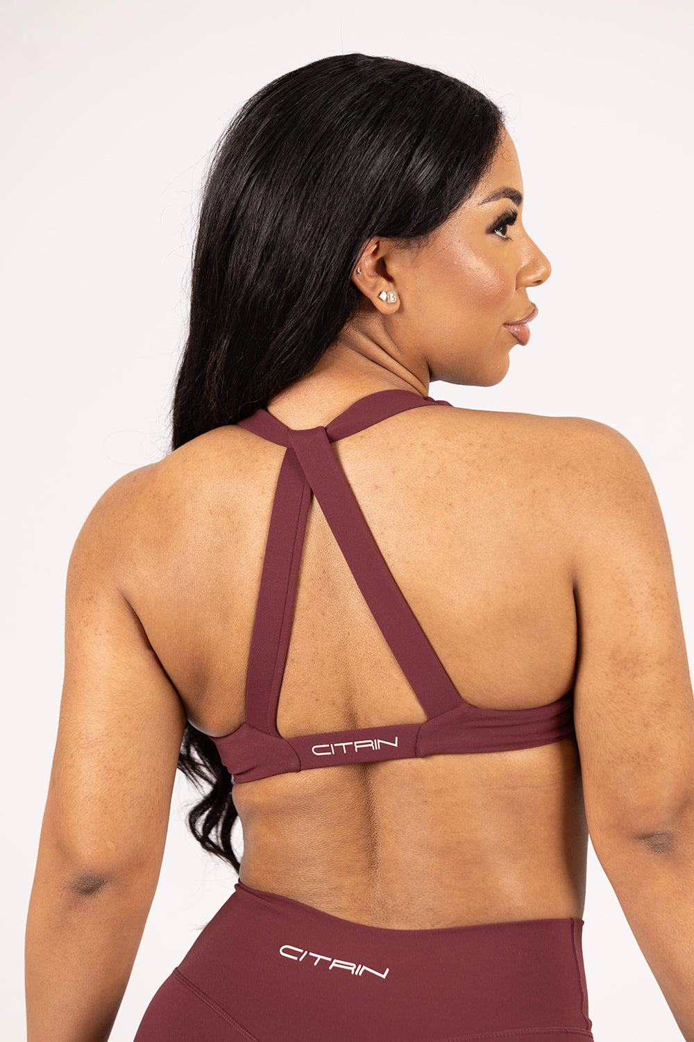 MON CHÉRI Twist Bra - Wine