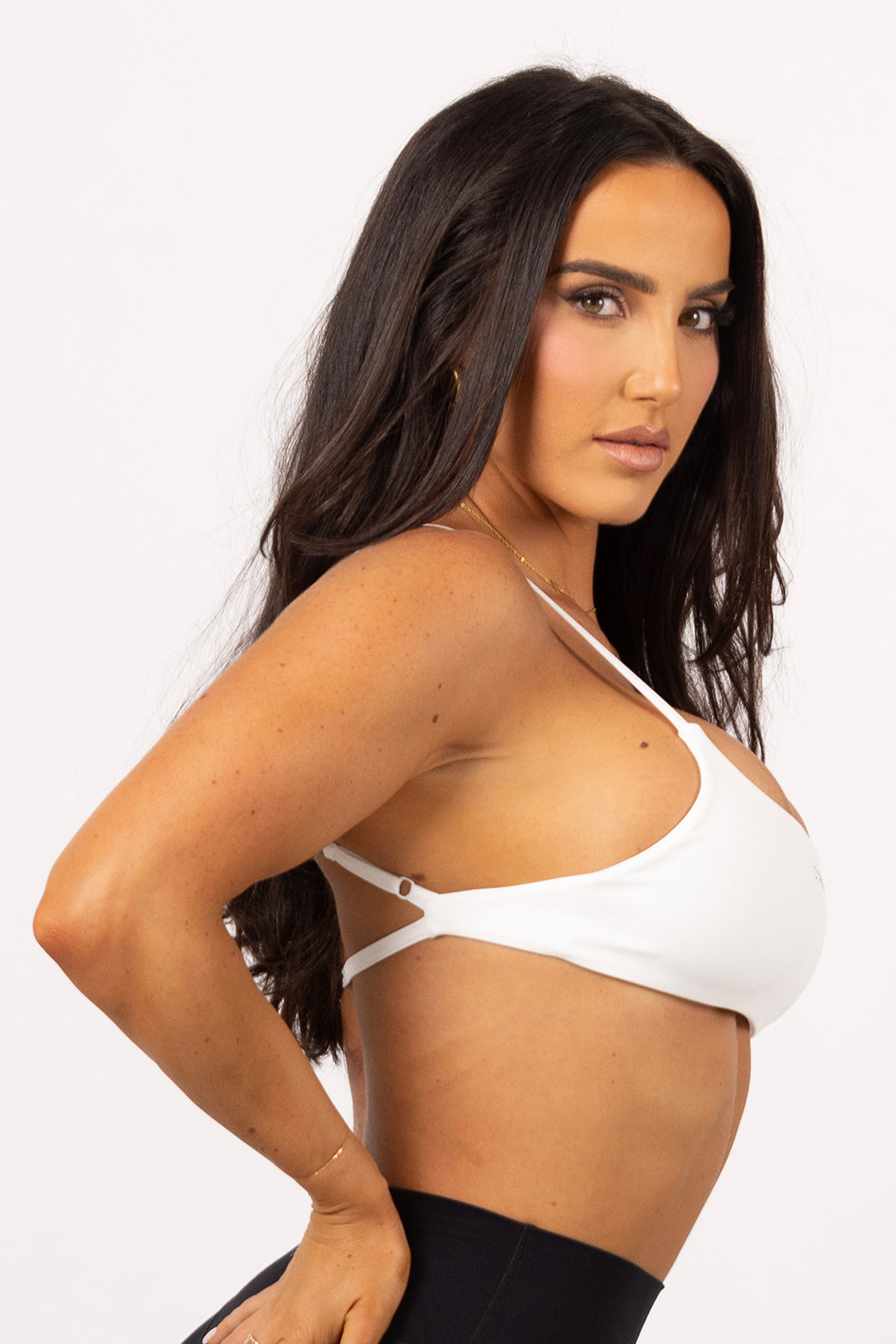 MON CHÉRI Minimal Bra - White