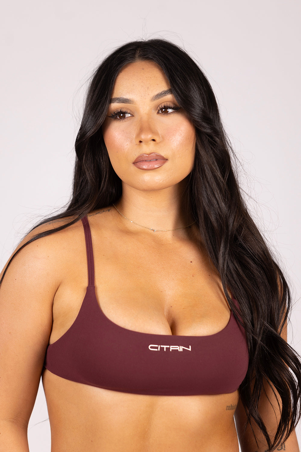 MON CHÉRI Minimal Bra - Wine