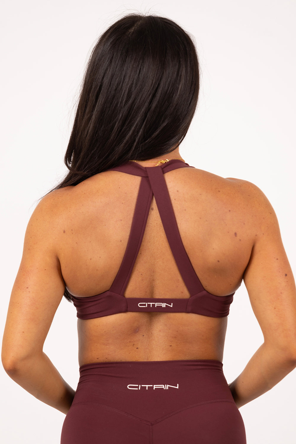 MON CHÉRI Twist Bra - Wine
