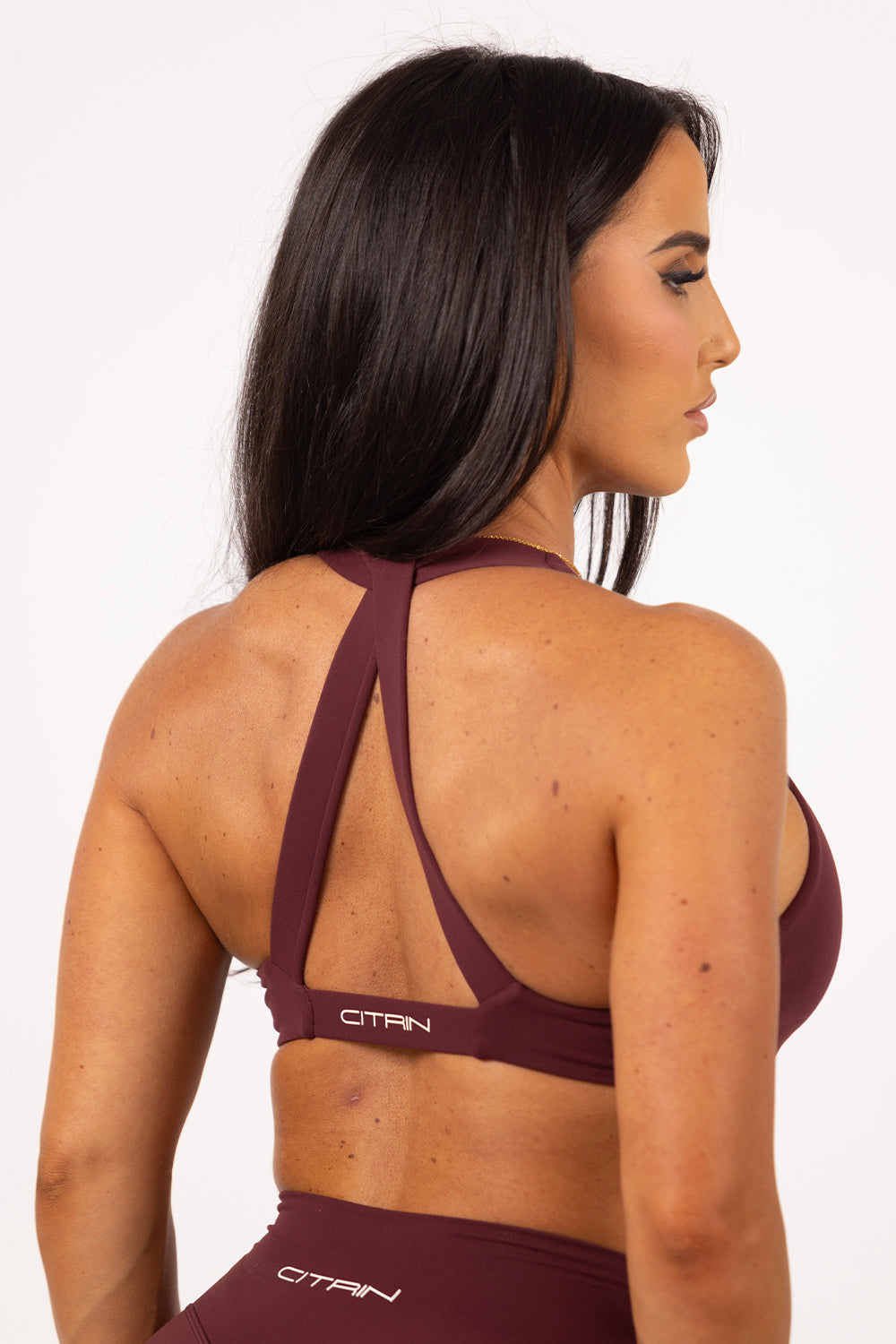 MON CHÉRI Twist Bra - Wine