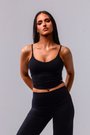 Daily Basis Micro Cami - Black