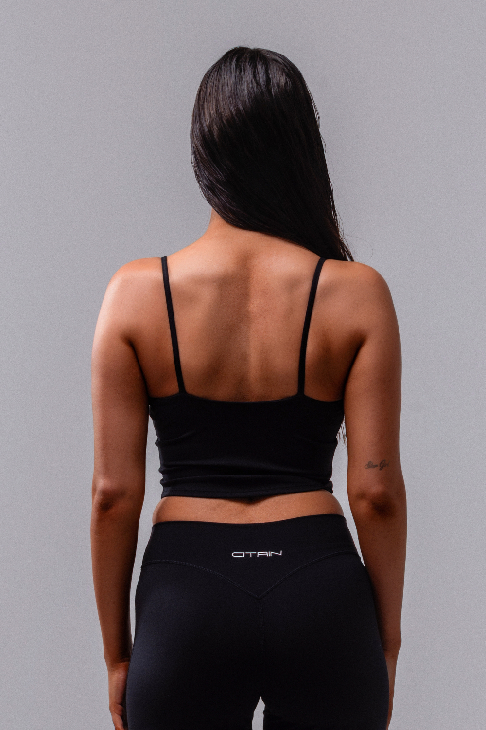 Daily Basis Micro Cami - Black