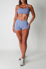 SHAPE EDIT CONTOUR SHORT - STEEL BLUE