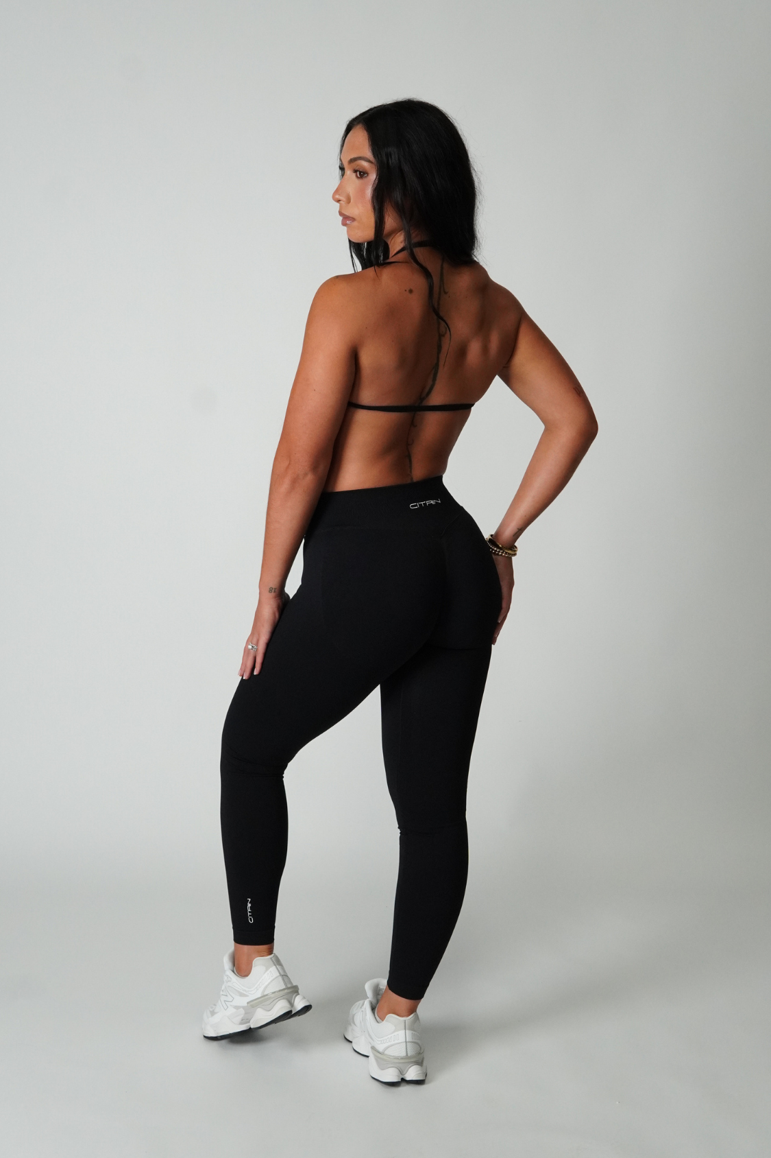 TRUE SHAPE FULL LENGTH LEGGINGS - BLACK