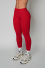 TRUE SHAPE FULL LENGTH LEGGINGS - RED