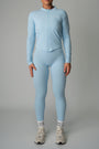 AURA CONTOUR ZIP-UP JACKET - SOFT BLUE