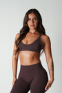 True Shape Cami Crop - Dark Brown