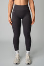 AURA FULL LENGTH LEGGINGS - DEEP GREY