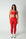 Shape Edit Contour Leggings - Bright Red