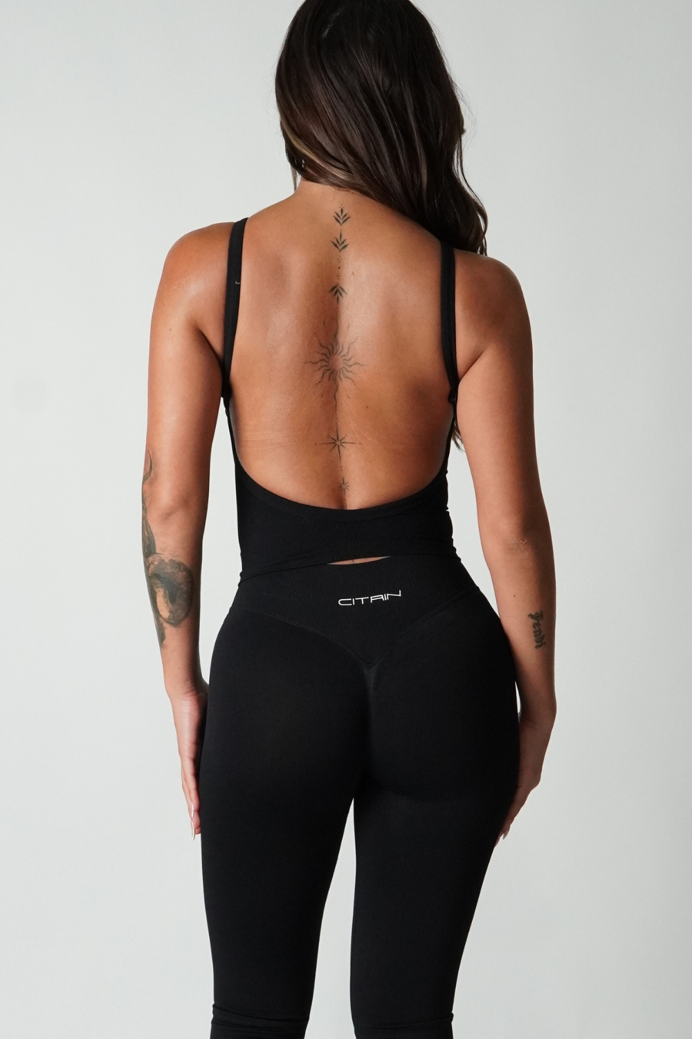 TRUE SHAPE OPEN BACK CAMI - BLACK