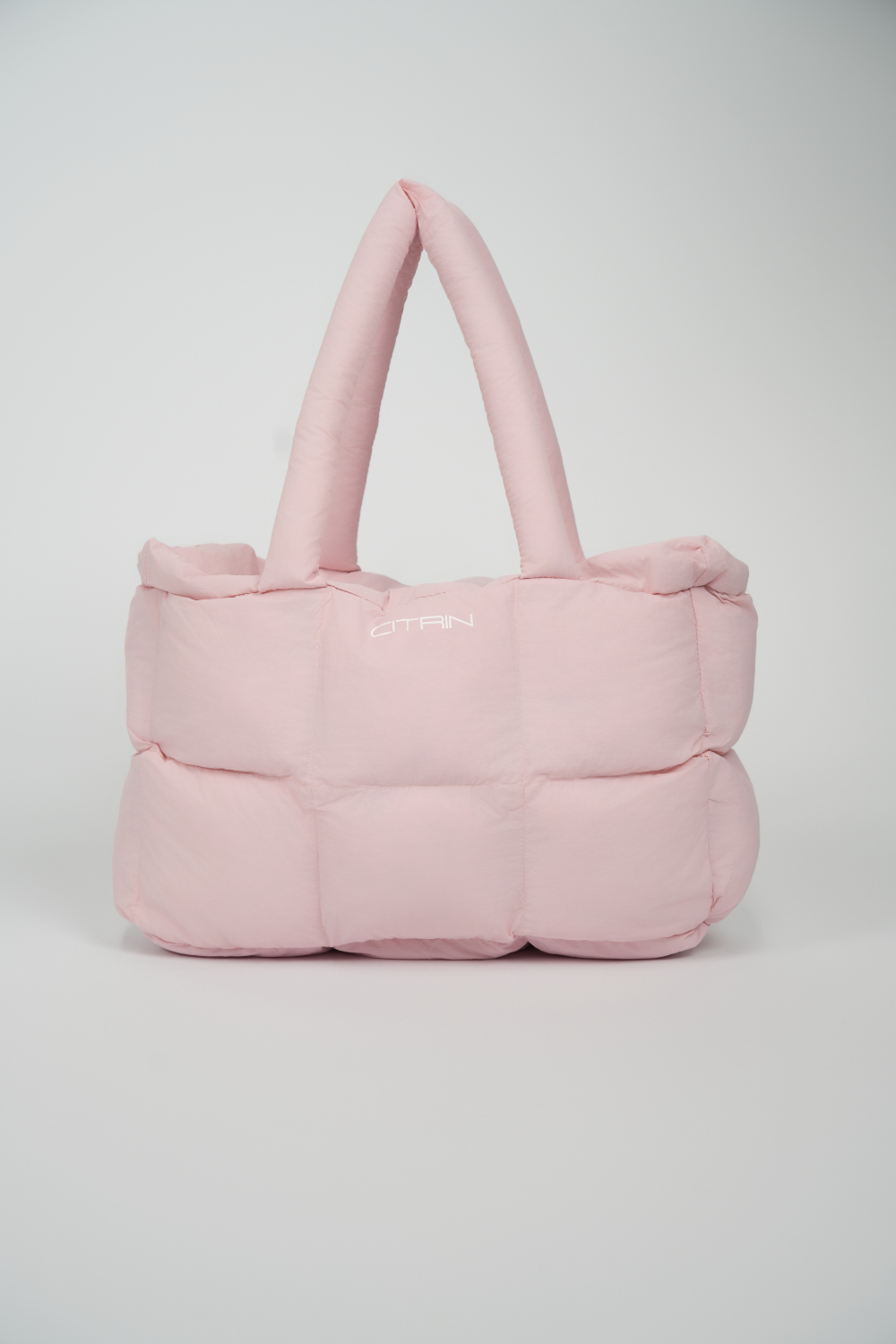 CITRIN PUFFER TOTE - COTTON CANDY