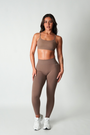 SHAPE EDIT CONTOUR LEGGINGS - MOCHA