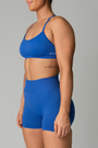 CURVE CONTOUR ADJUSTABLE CROP - ROYAL BLUE